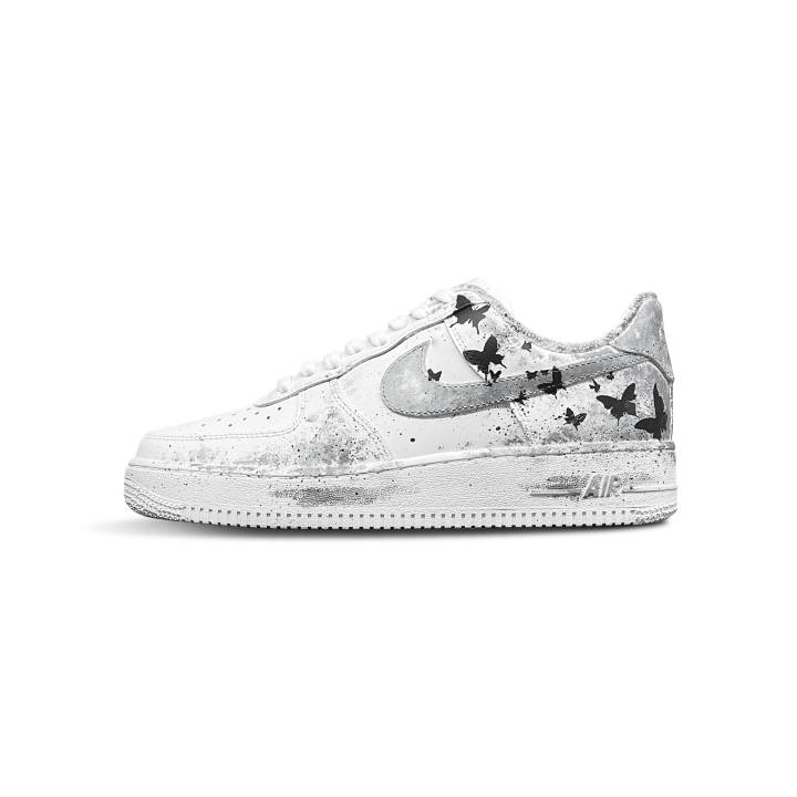 Nike Nike Air Force 1 Tower Rabbit Coexistence Leather Cushioning Abrasion Resistant Cushioning, Wear Resistant Low top