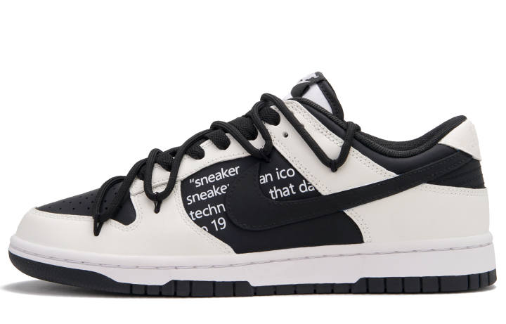 Nike Nike Dunk Vinyl Low top Skateboard Shoes Unisex Black