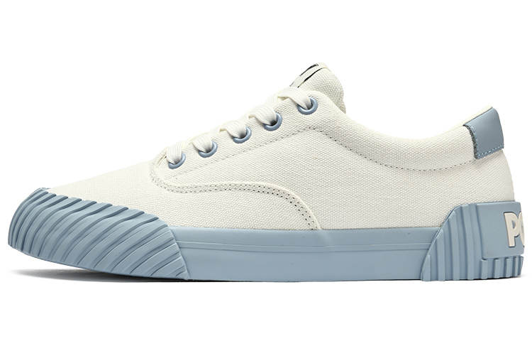 Pony Classic Low top Skateboard Shoes Women's Gray Blue