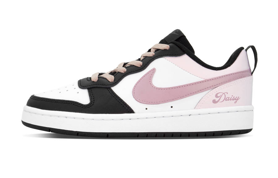 Nike Nike Court Borough GS DEER First Love Journal Abrasion Resistant Abrasion Resistant Low top Skateboard Shoes Women's