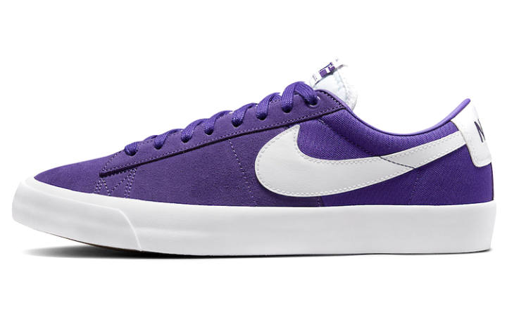 Nike Nike Blazer GT 'Varsity Purple' Leather Lightweight Abrasion Resistant Slip Resistant