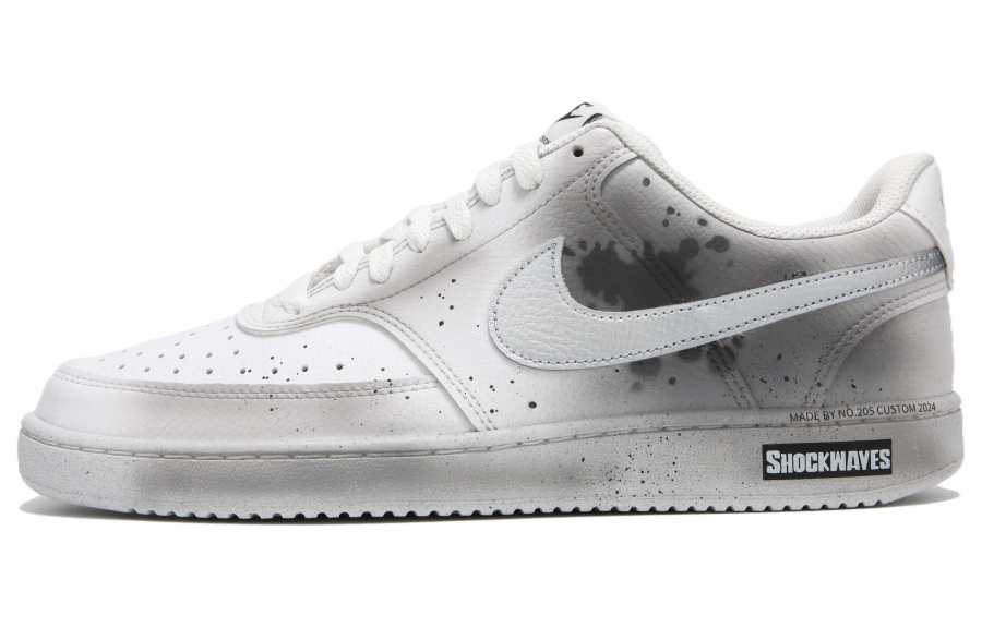 Nike Nike Court Vision 1 Cushioning, Wear Resistant Low top Skateboard Shoes Men's Dark Gray