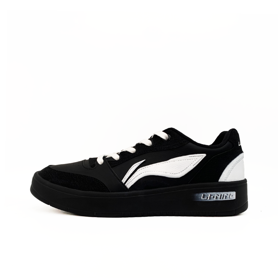 Li-Ning Li Ning Sycee V3 Slip Resistant Abrasion Resistant Balance Low top Skateboard Shoes Men's Black White