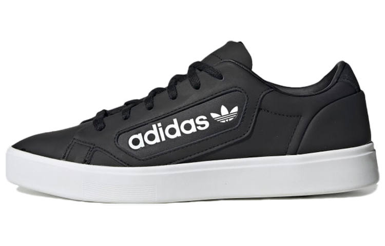 Adidas Originals Sleek Synthetic Leather, Artificial Leather Slip Resistant Abrasion Resistant