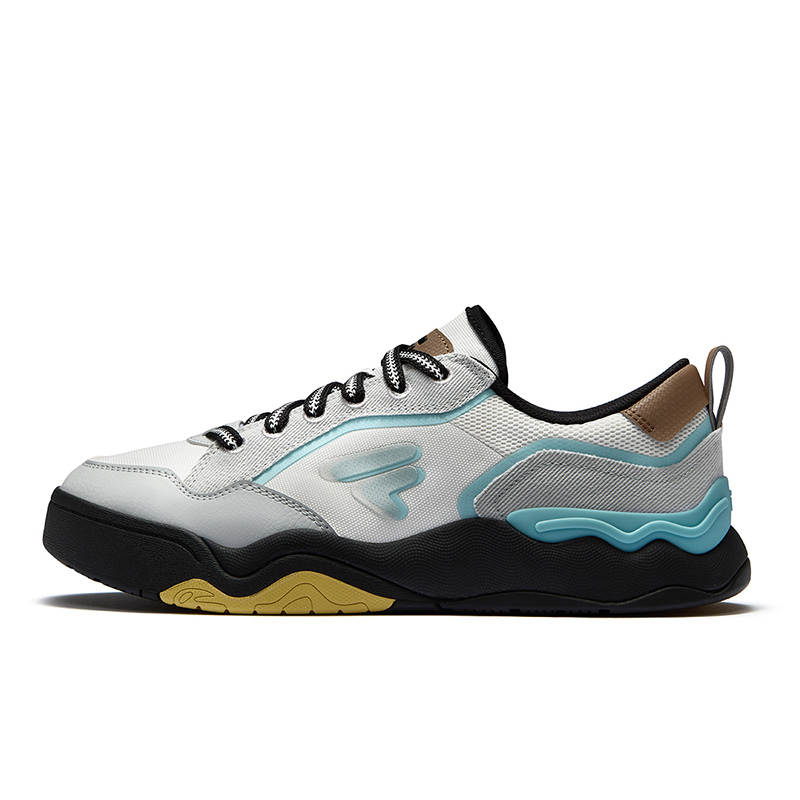 FILA FUSION KICK II DX CVS Low top Skateboard Shoes Men's White Black