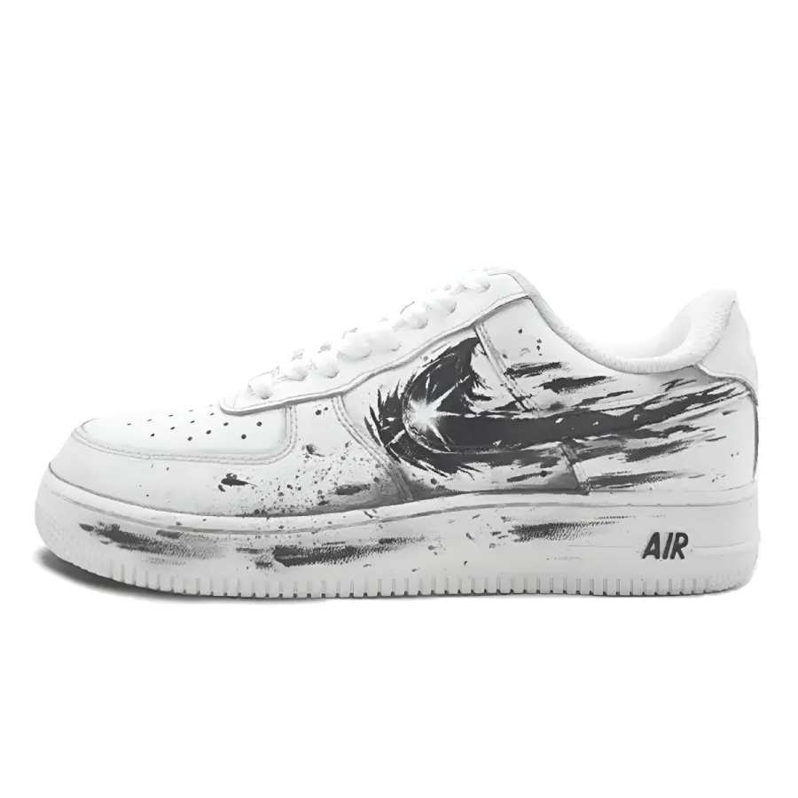 Nike Nike Air Force 1 Chasing The Sun's Rays Leather Abrasion Resistant Abrasion Resistant Low top Skateboard Shoes Unisex