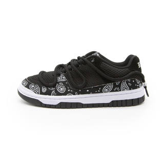 VXDT Slip Resistant, Abrasion Resistant, Height Increasing Low top Skateboard Shoes Unisex Black