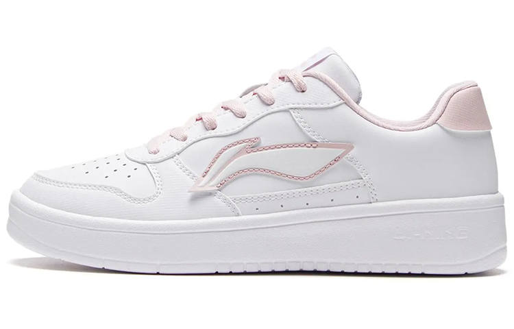 Li-Ning Li Ning Pontoons Low top Skateboard Shoes Women's White Pink