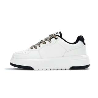 UNNCC Slip Resistant, Abrasion Resistant, Lightweight, Height Increasing Low top Skateboard Shoes Unisex White