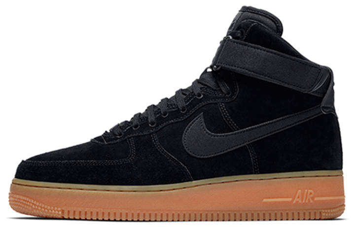 Nike Nike Air Force 1 High 07 LV8 Suede 'Black Gum'