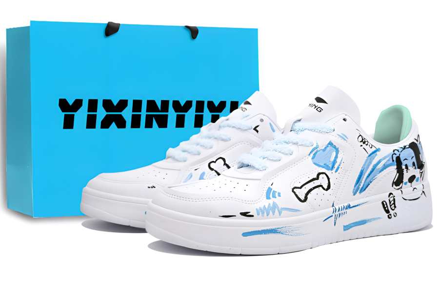 Li-Ning Li Ning Street Player Coverage Thermal Slip Resistant Coverage Thermal Slip Resistant Low top Skateboard Shoes Women's