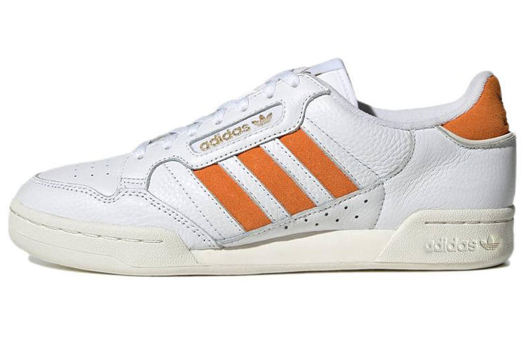 Adidas Originals Adidas Continental 80 Stripes 'White Orange Rush'