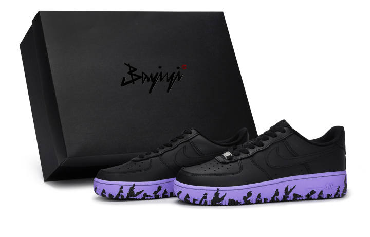 Nike Nike Air Force 1 07 811 Manufacturing, Time Space Purple, Special Shoe Box Slip Resistant Abrasion Resistant