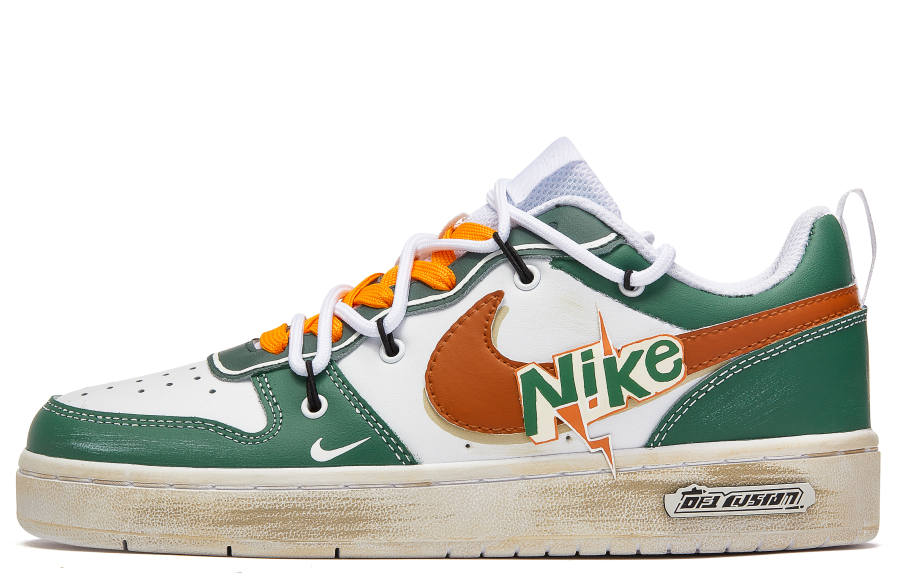 Nike Nike Court Borough Da Vinci Custom, Rotten Tomatoes Red Slip Resistant Quick Dry Abrasion Resistant Balance