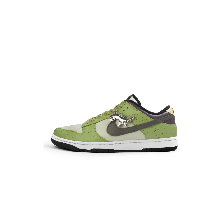 Nike Nike Dunk Abrasion Resistant Low top Skateboard Shoes Unisex Green