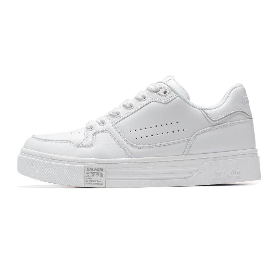 STANAIR Cool Play 1.0 Low top Skateboard Shoes Unisex White