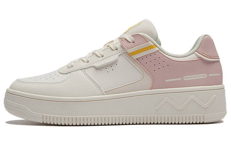 361° Low top Skateboard Shoes Women's White Pink