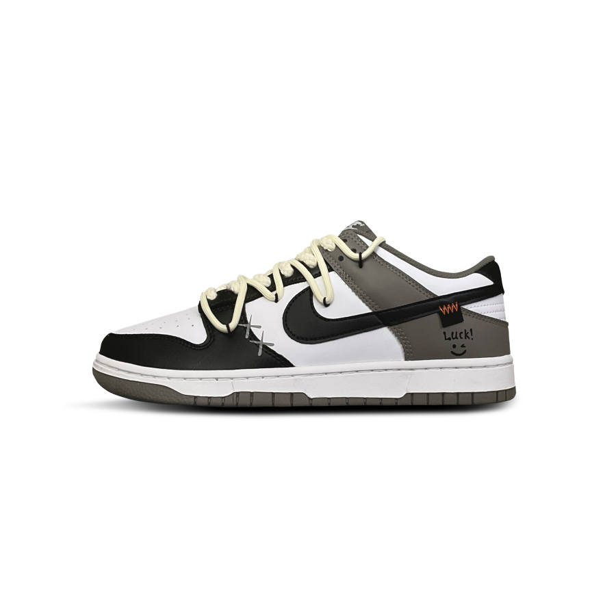 Nike Nike Dunk Tower Rabbit Coexistence Abrasion Resistant Abrasion Resistant Low top Skateboard Shoes Men's Gray Black