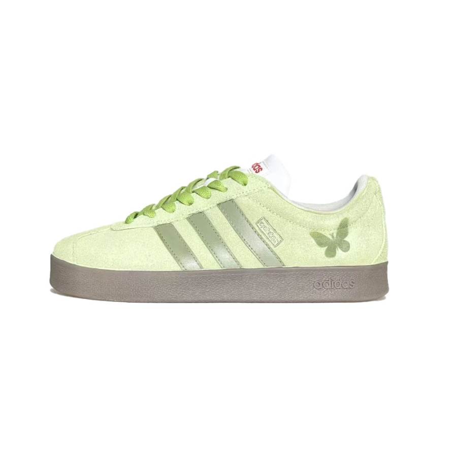 Adidas Adidas VL COURT 2.0 Ink, Avocado Abrasion Resistant Lightweight Low top Skateboard Shoes Unisex Green