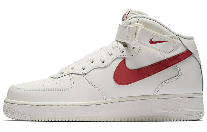 Nike Nike Air Force 1 Mid Sail University Red