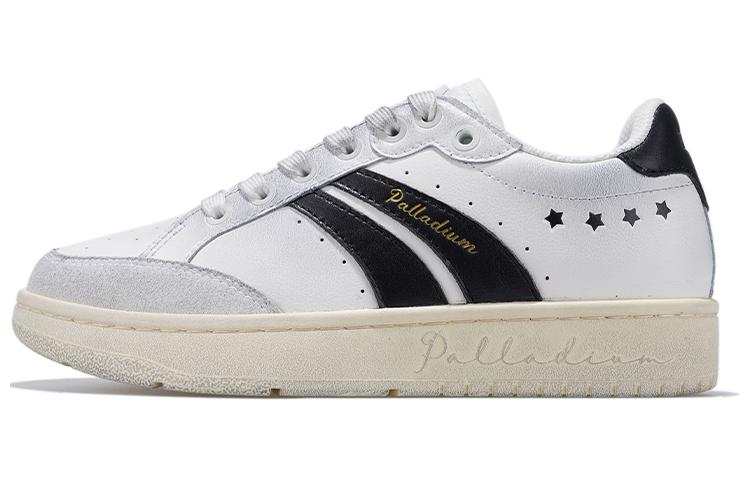 Palladium Slip Resistant Low top Skateboard Shoes Men's White Black