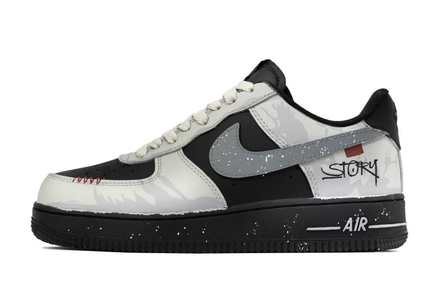 Nike Nike Air Force 1 Gale Signal Abrasion Resistant Abrasion Resistant Low top Skateboard Shoes Unisex