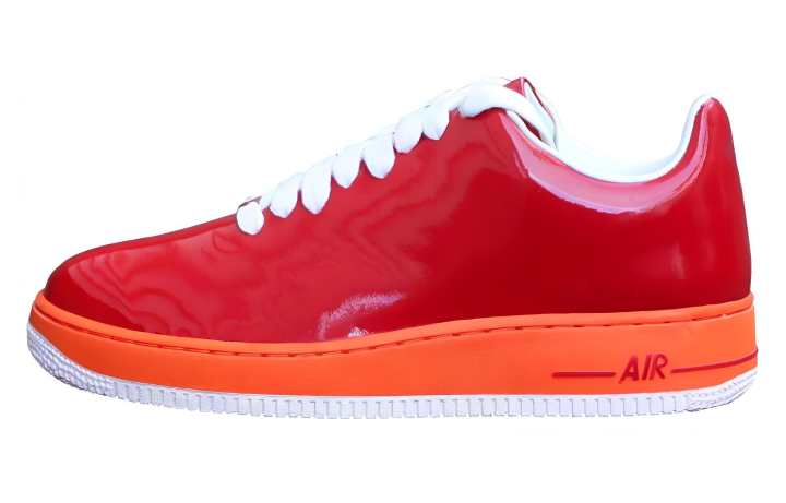 Nike Nike Air Force 1 Supreme Slip Resistant, Abrasion Resistant, Breathable Low top Skateboard Shoes Men's Red