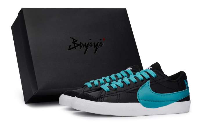 Nike Nike Blazer 811 Manufacturing, Nocturne Lake Blue, Special Shoe Box Minimalist Slip Resistant Abrasion Resistant