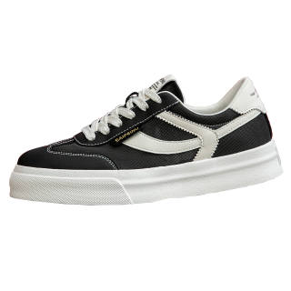 SAIFEINU Slip Resistant, Abrasion Resistant, Height Increasing Low top Skateboard Shoes Men's