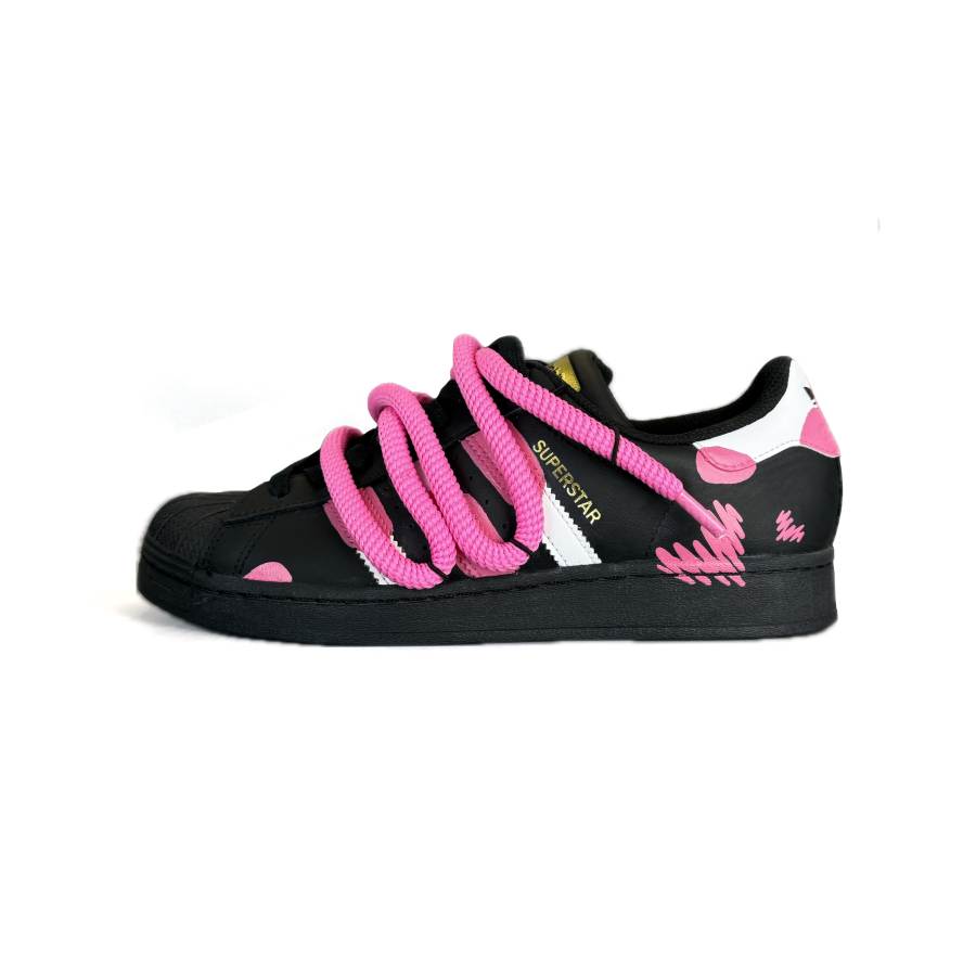 Adidas Originals SUPERSTAR Low top Skateboard Shoes Unisex Rose Red