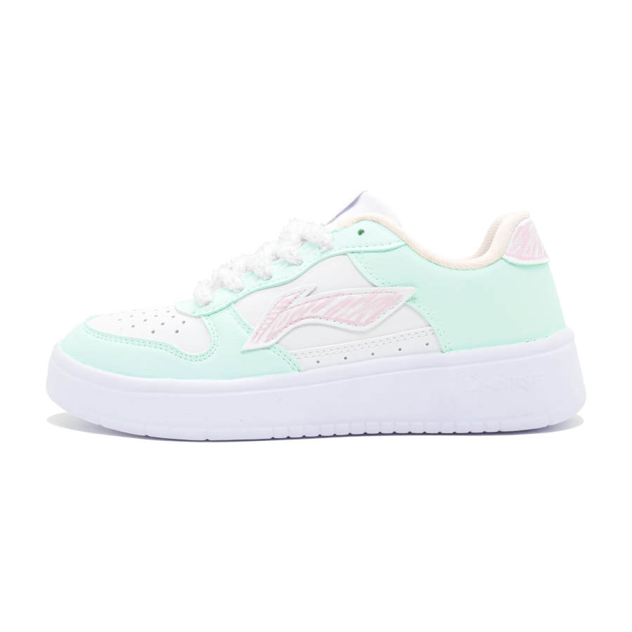Li-Ning Li Ning Floating Boat Slip Resistant Cushioning Abrasion Resistant Low top Skateboard Shoes Women's