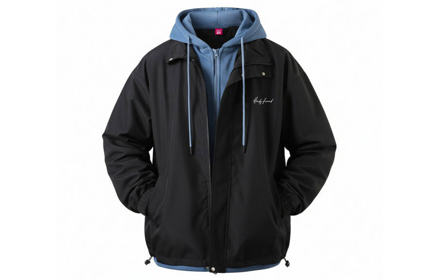 Disney Jackets Unisex Hooded Moderate Mock Two Piece