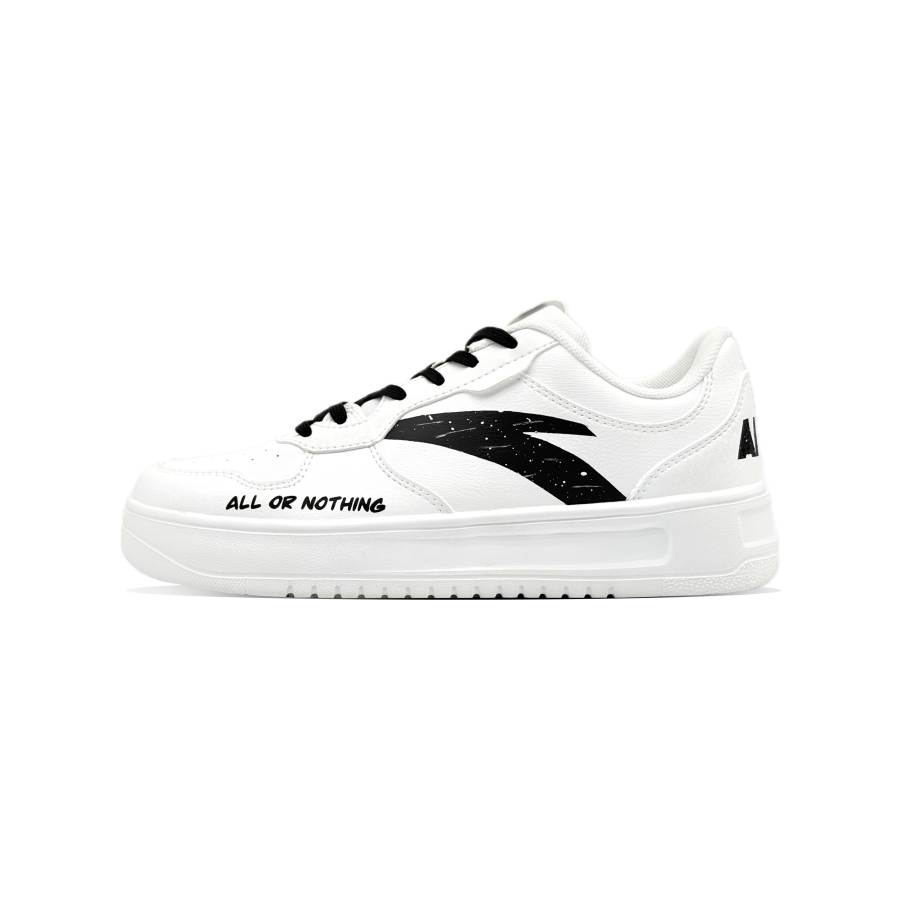 Anta Easy Cushioning Abrasion Resistant Lightweight Low top Skateboard Shoes Unisex