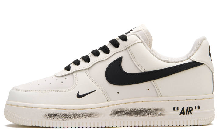 Nike Nike Air Force 1 Pixel X Abrasion Resistant Low top Skateboard Shoes Women's White Black