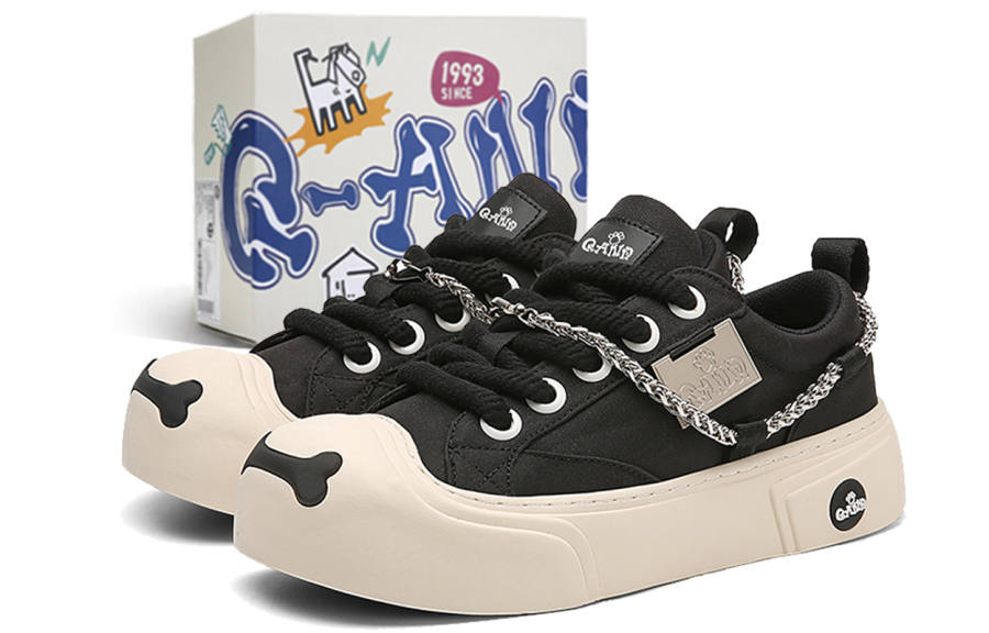 Q-AND Q AND Low top Skateboard Shoes Unisex