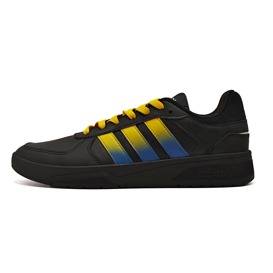 Adidas Neo Courtbeat Fierce Star Lightweight Low top Skateboard Shoes Unisex Yellow