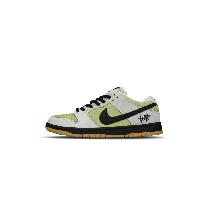 Nike Nike Dunk SB Abrasion Resistant Low top Skateboard Shoes Unisex Green Gray