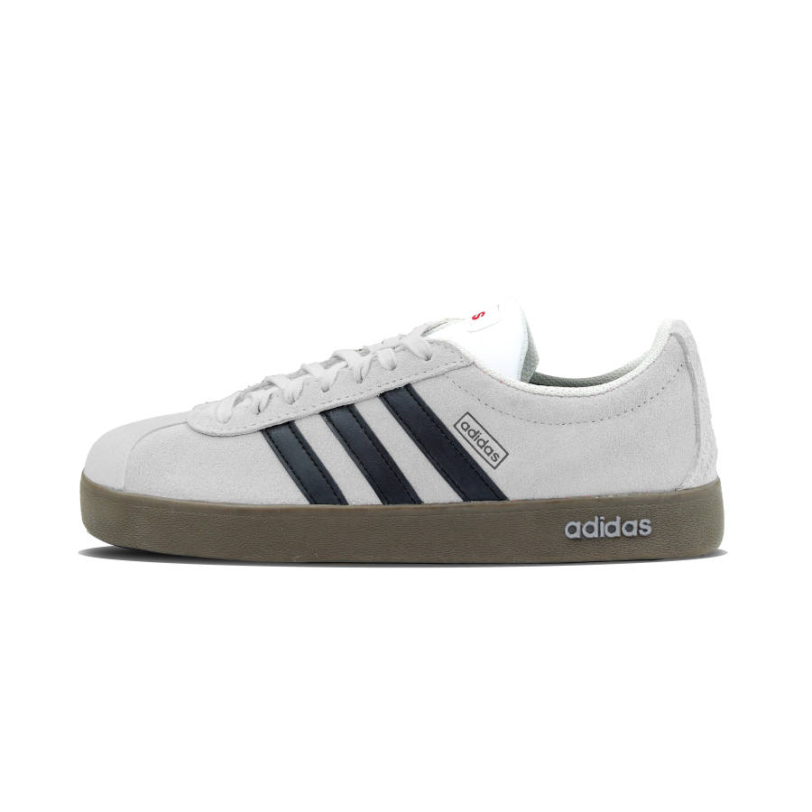 Adidas Adidas VL COURT 2.0 Waterproof Cushioning Low top Skateboard Shoes Unisex Gray White