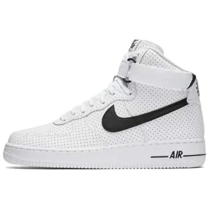Nike Nike Air Force 1 Slip Resistant Cushioning High top Skateboard Shoes Unisex Black White