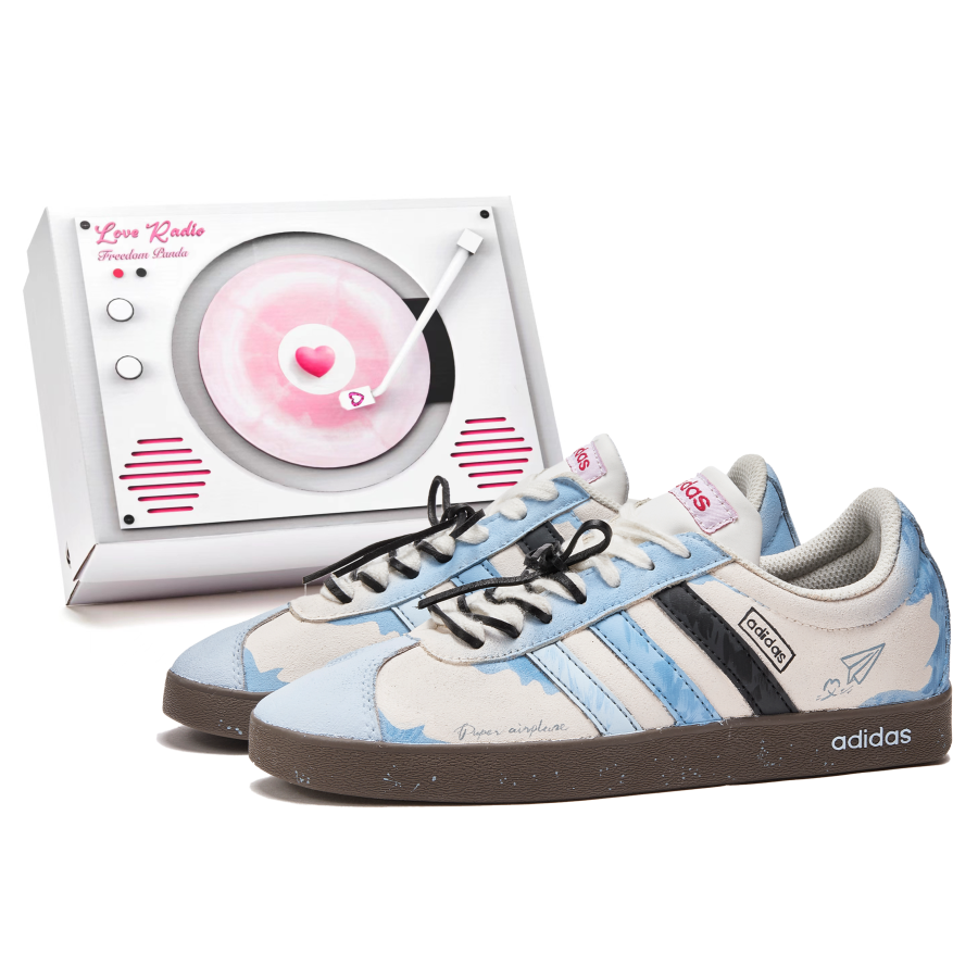 Adidas Neo VL Court 2.0 Freedom Panda, Box, Ice Age Slip Resistant And Breathable Slip Resistant And Breathable Low top