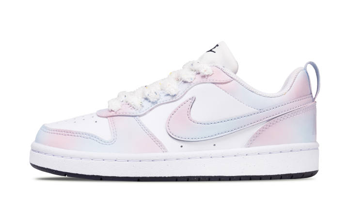 Nike Nike Court Borough PRM Low top Skateboard Shoes Unisex Blue Pink