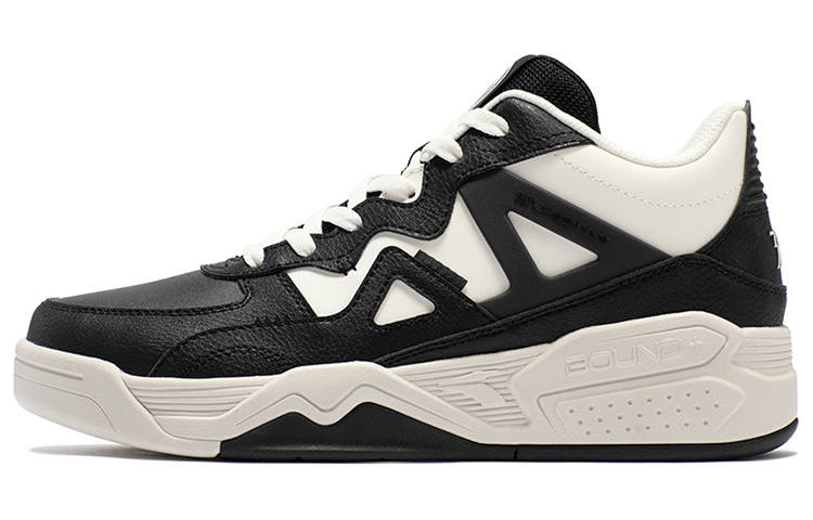 361° Mid top Skateboard Shoes Men's Obsidian Black