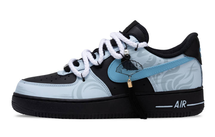 Nike Nike Air Force 1 Feng Lin Slip Resistant Abrasion Resistant Slip Resistant Abrasion Resistant Low top Skateboard Shoes