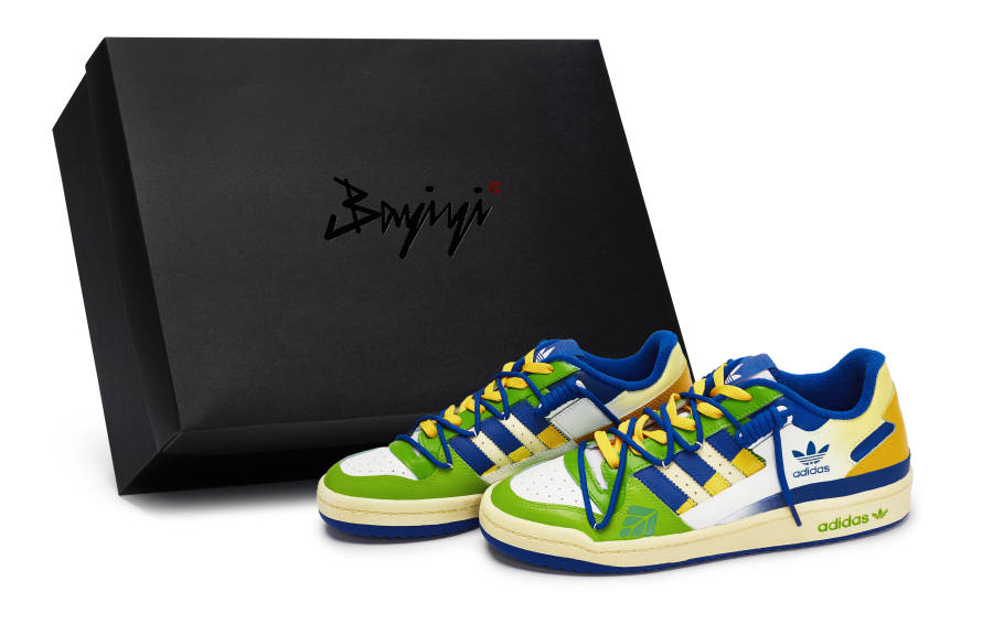 Adidas Originals FORUM Low 811 Manufacturing, Floating Green, Special Shoe Box Abrasion Resistant Abrasion Resistant
