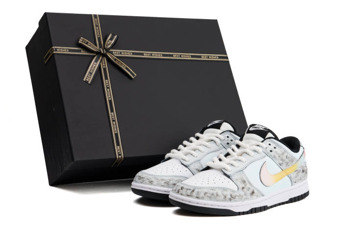 Nike Nike Dunk Cushioning Impact Resistance Cushioning Impact Resistance Low top Skateboard Shoes Women's Black White