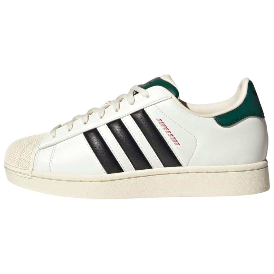Adidas Originals SUPERSTAR Low top Skateboard Shoes Unisex White Black Green