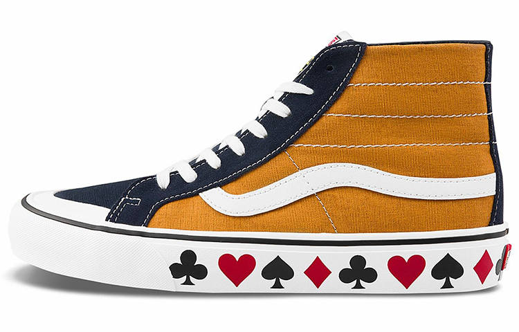 Vans Vans SK8 Hi 138 Decon Sf 'Black Yellow'