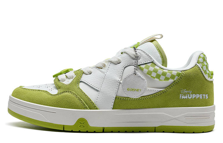 XTEP XTEP MAXX1.0 Skateboard Shoes Men's Low Top Sail White/Lime