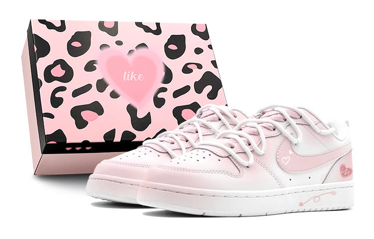 Nike Nike Court Borough 2 Slip Resistant Slip Resistant Low top Skateboard Shoes Women's Pink