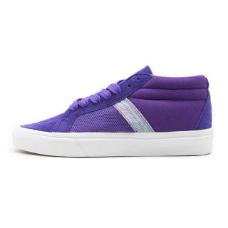 YIGUANG Purple Hermit Synthetic Leather Slip Resistant, Abrasion Resistant, Lightweight Mid top Casual Skate Shoes